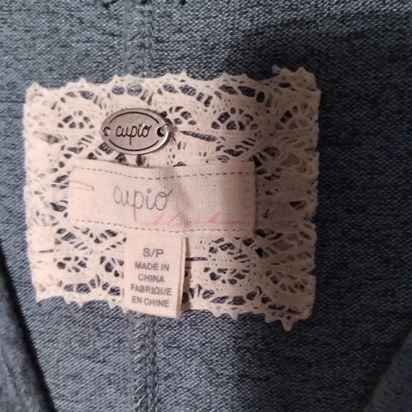 Cupio Sweater Long Sleeve Top Size Small - Picture 2 of 7